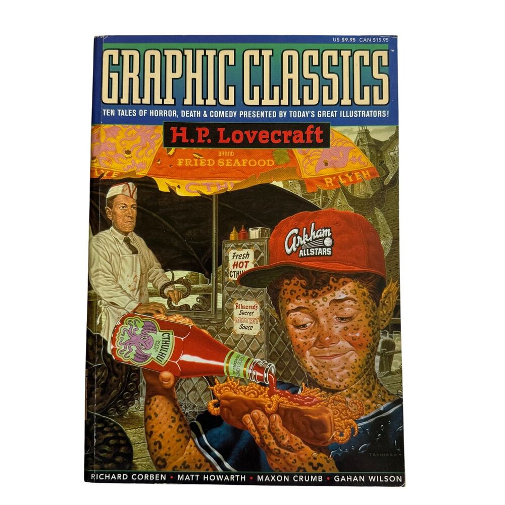 Graphic Classics H.P. Lovecraft Graphic Novel Gahan Wilson Richard Corben TPB